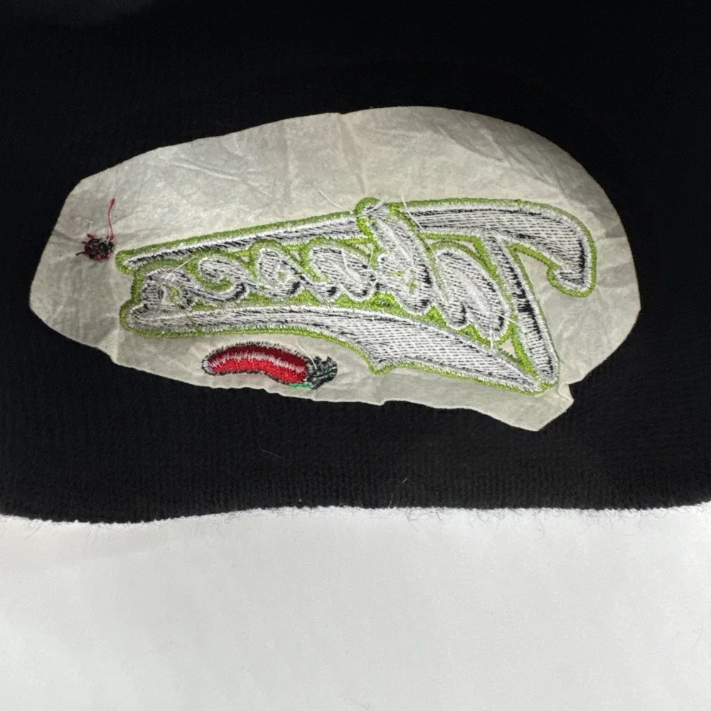Tabasco Skull Cap Beanie Red Very Soft One Size Fits Most